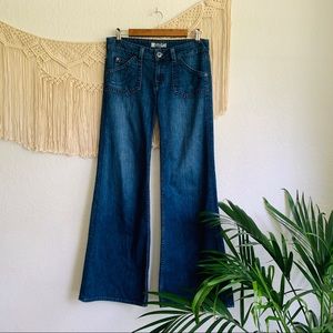 Hudson Extreme Bell Bottom Jeans Size 29